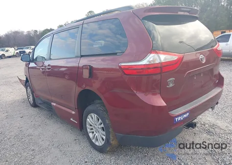 2015 Toyota Sienna Xle 8 Passenger from USA, damaged, VIN 5TDYK3DC1FS661917